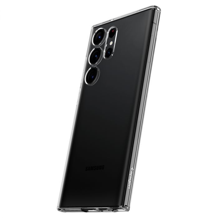 Чохол Spigen для Samsung Galaxy S23 Ultra Crystal Flex, Crystal Clear