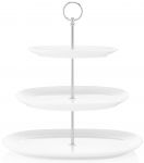 Блюдо 3-х ярусне Ardesto, 32*32 см, порцеляна