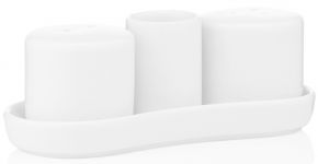 Набір для солі та перцю Ardesto, 4 предмети, порцеляна