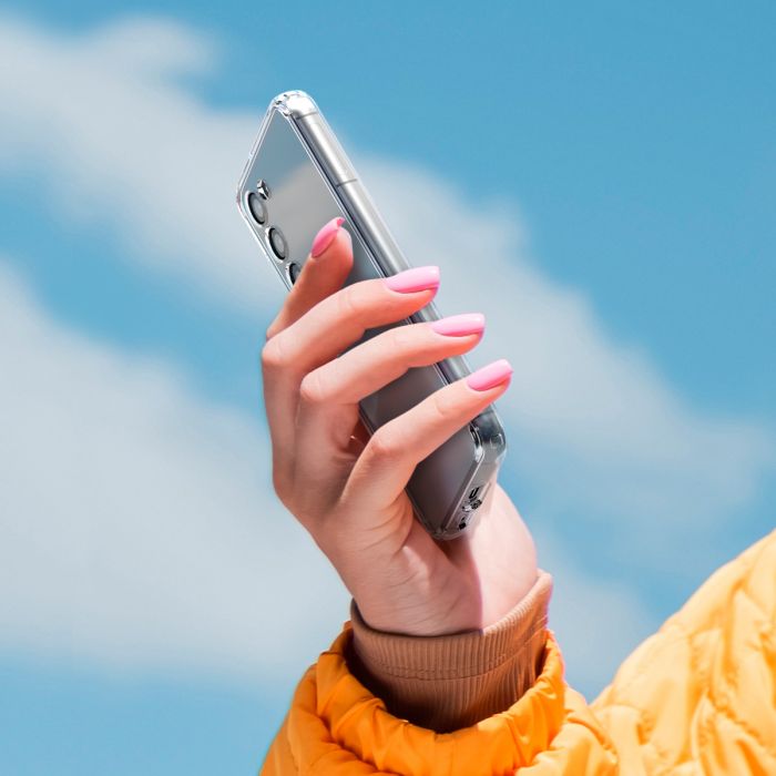 Чохол Spigen для Samsung Galaxy S23 Ultra Hybrid, Crystal Clear