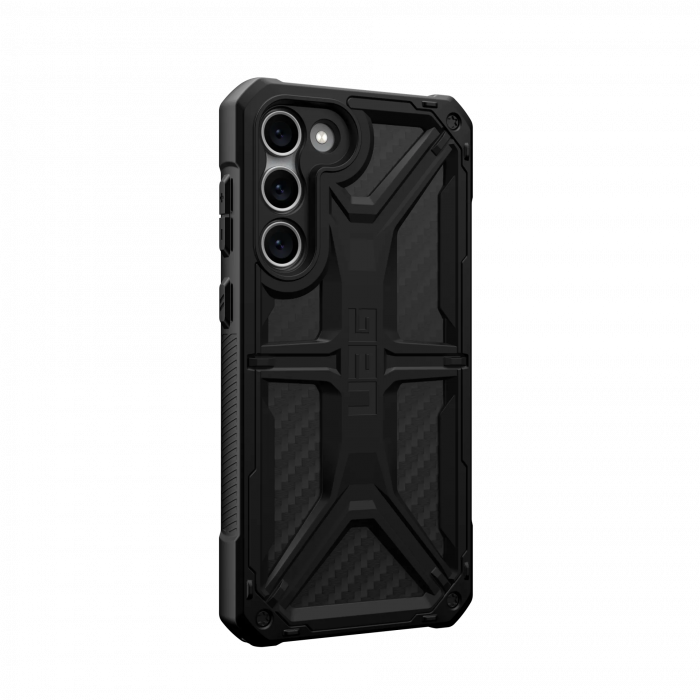 Чохол UAG для Samsung Galaxy S23+ Monarch, Carbon Fiber