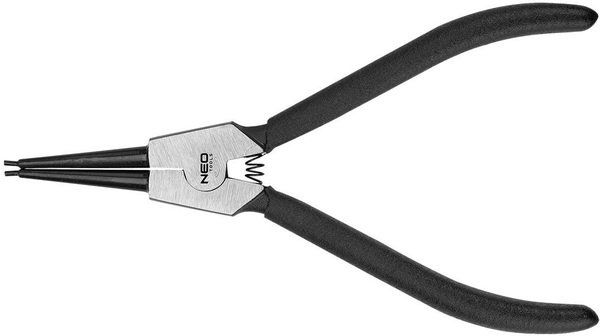 Щипці для стопорних кілець Neo Tools, набір 4 шт., CrV, 2х170мм та 2х180мм