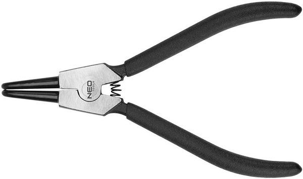 Щипці для стопорних кілець Neo Tools, набір 4 шт., CrV, 2х170мм та 2х180мм