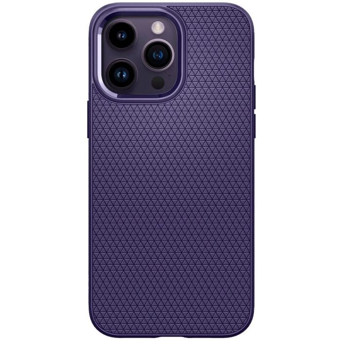 Чохол Spigen для Apple iPhone 14 Pro Max Liquid Air, Deep Purple