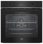 Духова шафа Beko електрична, 72л, A, дисплей, конвекція, чорний