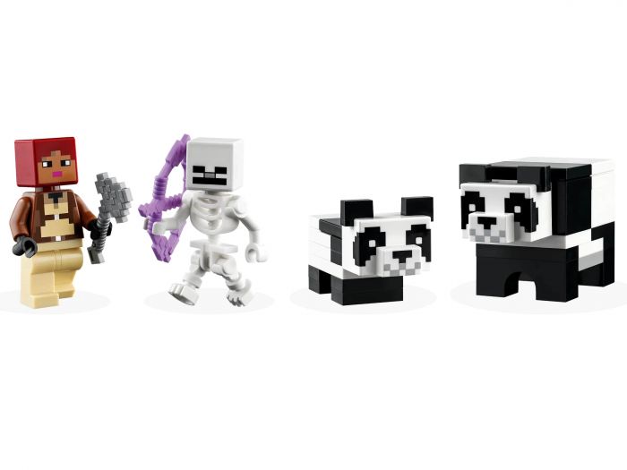 Конструктор LEGO Minecraft Помешкання панди