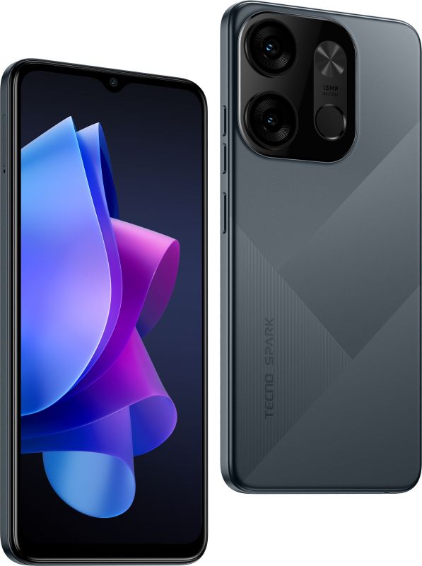 Смартфон TECNO Spark Go 2023 (BF7) 4/64Gb 2SIM Endless Black