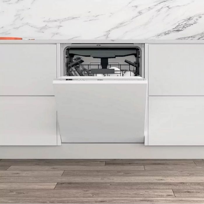 Посудомийна машина Whirlpool вбудовувана, 14компл., A+++, 60см, дисплей, 3й кошик, білий