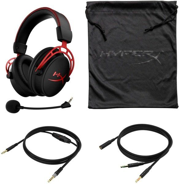Гарнітура HyperX Cloud Alpha 3.5mm, Black/Red