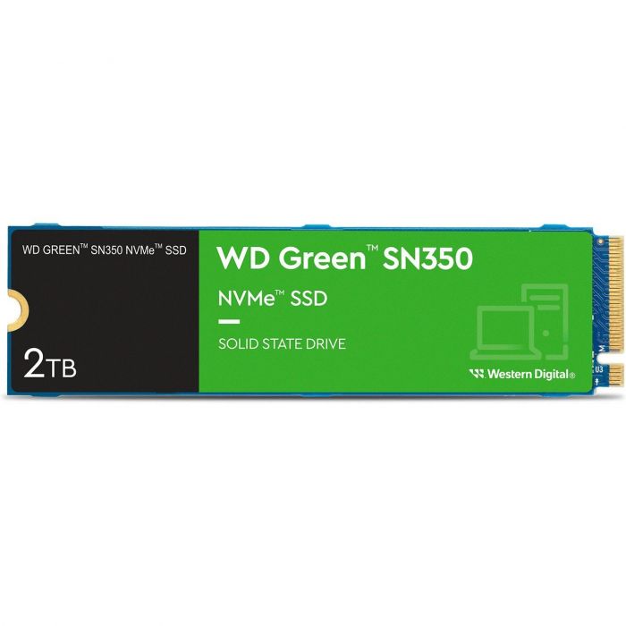 Накопичувач SSD WD M.2 2TB PCIe 3.0 Green SN350