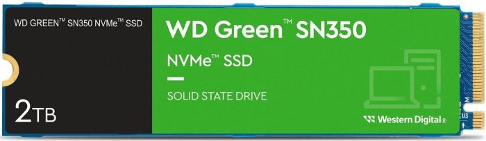 Накопичувач SSD WD M.2 2TB PCIe 3.0 Green SN350