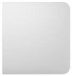 Кнопка бічна для одноклавішного вимикача прохідного типу Ajax SideButton 1-gang 2-way for LightSwitch Jeweler, бездротовий, білий