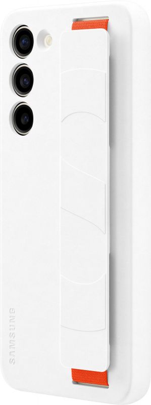 Чохол Samsung Silicone Grip Case для смартфону Galaxy S23+ (S916) White