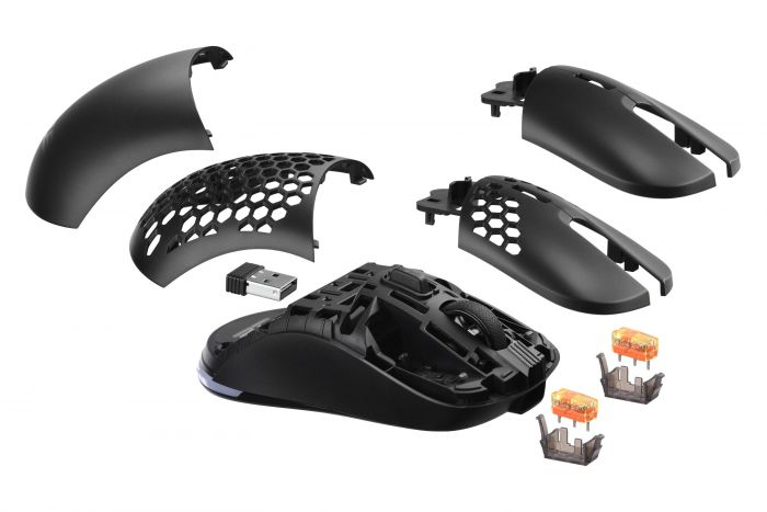 Миша 2E GAMING HyperDrive Lite WL, RGB Black