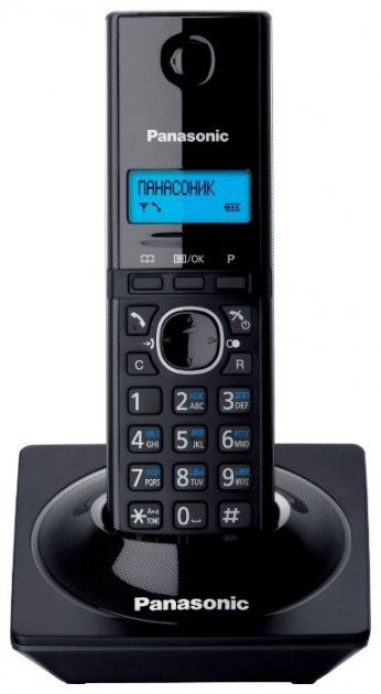 Радіотелефон DECT Panasonic KX-TG1711UAB, чорний