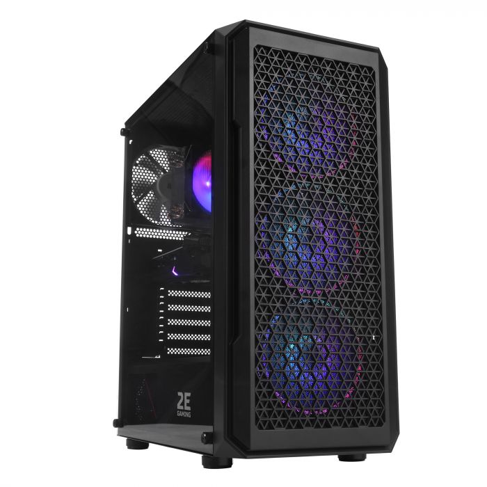 Комп’ютер персональний 2E Complex Gaming Intel i5-12400F/H610/16/500F+1000/RX6600-8/Win11H/2E-G338/600W