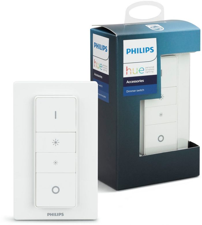 Набір Philips Hue (Dimmer, світильник Iris мідний)