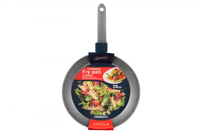 Сковорода ARDESTO Gemini Gourmet Vasto, 28см, алюміній, сірий