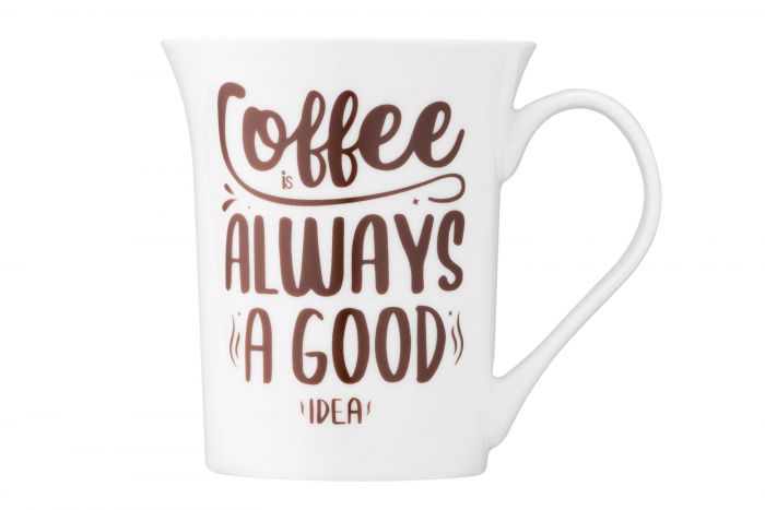 Чашка Ardesto Coffee time, 370 мл, порцеляна