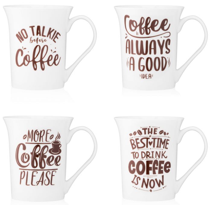 Чашка Ardesto Coffee time, 370 мл, порцеляна