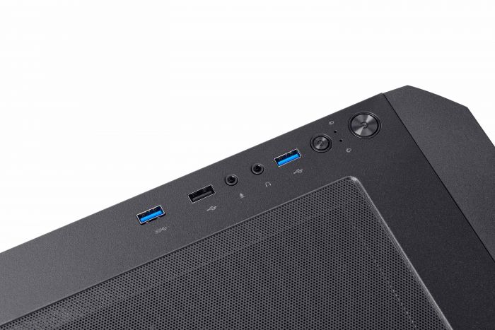 Корпус 2E GAMING Calleo GB700 без БЖ 2xUSB3.0, 1xUSB2.0, 4x120мм ARGB, VGA 320мм, LCS ready, контролер з пультом, TG Side Window, mATX, чорний