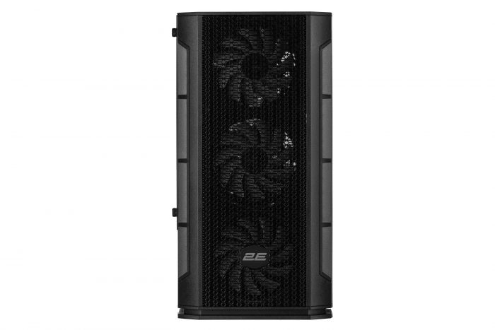 Корпус 2E GAMING Calleo GB700 без БЖ 2xUSB3.0, 1xUSB2.0, 4x120мм ARGB, VGA 320мм, LCS ready, контролер з пультом, TG Side Window, mATX, чорний