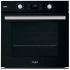Духова шафа Whirlpool електрична, 71л, A+, дисплей, конвекція, телескопічні напрямні, пара, чорний