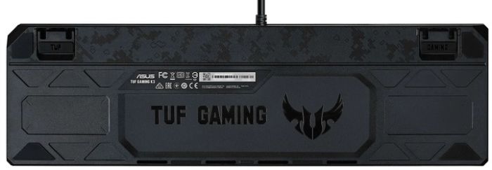 Клавіатура ASUS TUF Gaming K3 RGB 104key Kailh BN USB UA Black