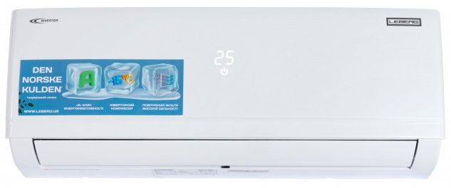 Кондиціонер Leberg Odin 3.0 LS-07ODI3/LU-07ODI3, 18 м2, інвертор, A/A, до -15°С, R410, білий