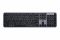 Клавіатура мембранна 2E KS240 110key, WL/BT, EN/UK/RU, сіро-чорний
