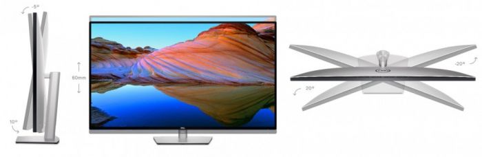 Монітор LCD 43" DELL U4323QE 2xHDMI, 2xDP, USB-C, RJ-45, MM, IPS, 3840x2160, 95%sRGB, HAS