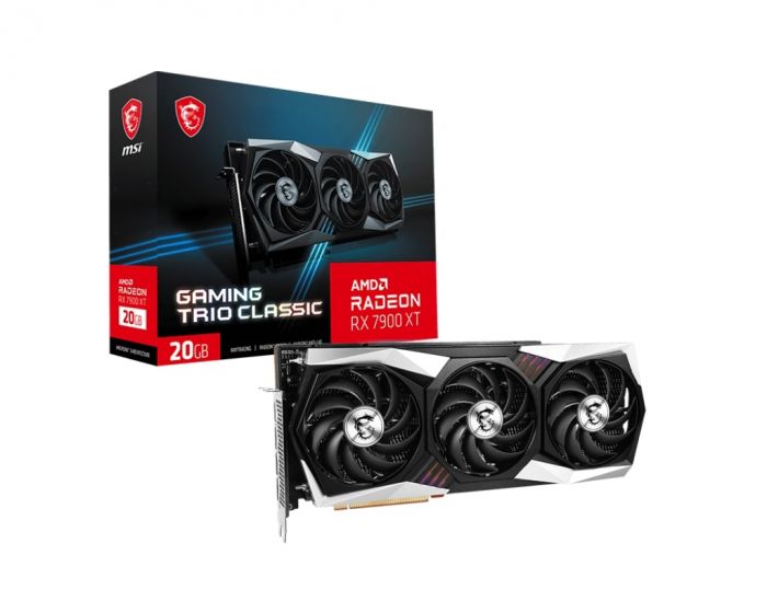 Вiдеокарта MSI Radeon RX 7900 XTX 24GB GDDR6 GAMING TRIO CLASSIC