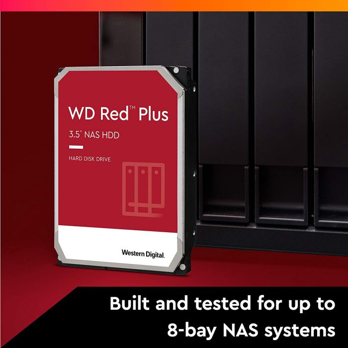Жорсткий диск WD  6TB 3.5" 5400 256MB SATA Red Plus NAS