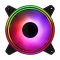 Корпусний вентилятор 2E GAMING AIR COOL INFINITY M ACF120IMW-ARGB, 120mm, 1200rpm, 3pin, 3pin+5VAura, 22dBa