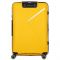 Валіза пластикова, 2E, SIGMA EXP, велика з розширенням, 4 колеса, жовта