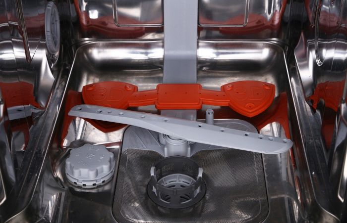 Посудомийна машина Hotpoint вбудовувана, 10компл., A++, 45см, дисплей, 3й кошик, білий