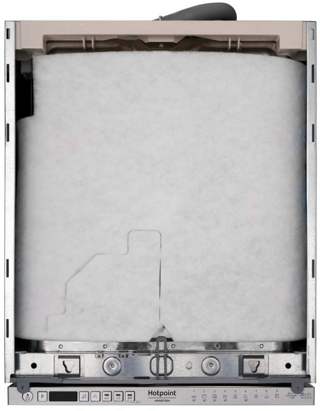 Посудомийна машина Hotpoint вбудовувана, 10компл., A++, 45см, дисплей, 3й кошик, білий