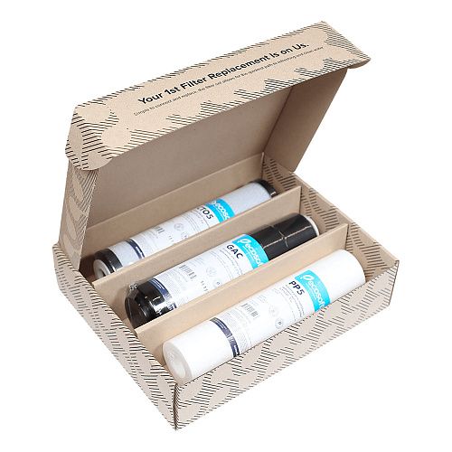 Фільтр зворотного осмосу Ecosoft P'URE Balance, мембрана 75gpd DuPont, картридж Balance збагачує воду кальцієм і магнієм, дренаж 1:1