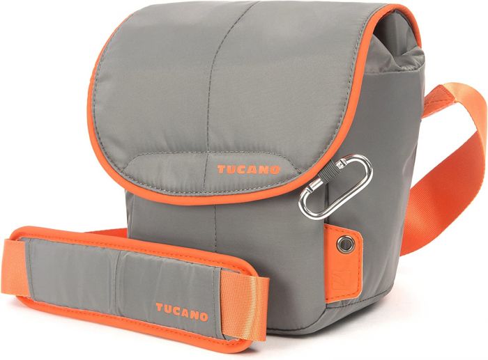 Сумка для фотоапарату, Tucano Scatto Holster Bag, сіра