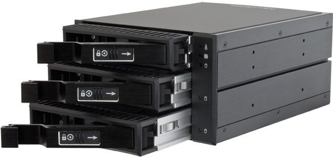 Відсік для накопичувача CHIEFTEC Backplane CBP-2131SAS,3xHDD/SSD,2x5.25" EXT Slot,SATA