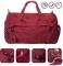 Сумка розкладна дорожня Tucano Compatto XL Duffle, бордо