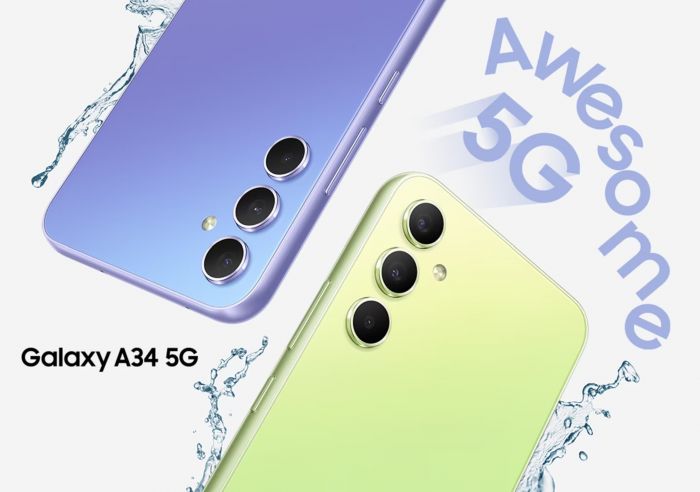 Смартфон Samsung Galaxy A34 5G (A346) 8/256GB 2SIM Light Violet