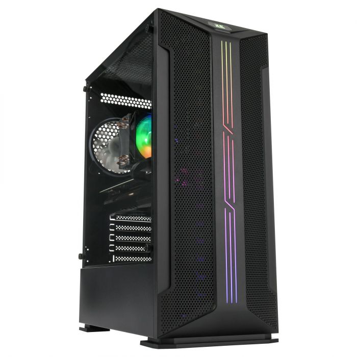 Комп’ютер персональний 2E Complex Gaming Intel i5-13400F/H610/16/512F+1000/NVD3060-8/FreeDos/GH1/500W