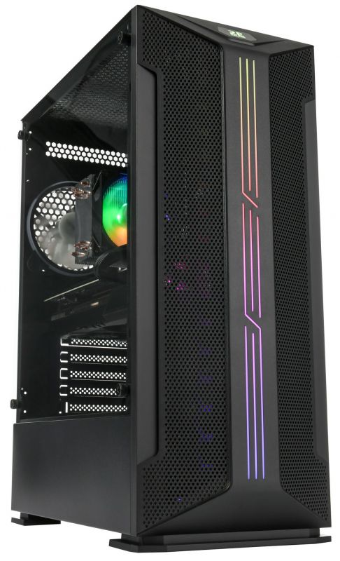 Комп’ютер персональний 2E Complex Gaming Intel i5-13400F/H610/16/512F+1000/NVD3060-8/FreeDos/GH1/500W