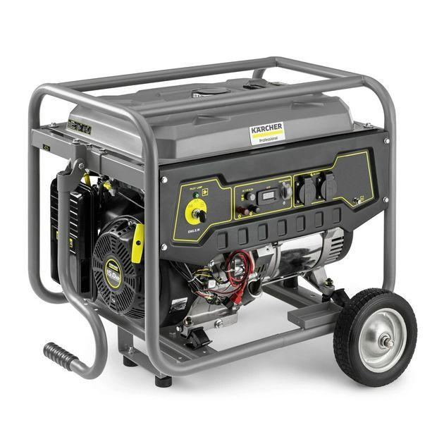 Генератор Karcher PGG 3/1 бензиновий, 230В, електростарт, max 3кВт, AVR + Мінімийка високого тиску Karcher K4 COMPACT, 130 бар, 1.8кВт