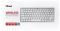 Клавіатура Trust Nado BT White