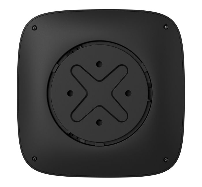 Датчик диму та температури Ajax FireProtect 2 RB Heat Smoke Jeweler, змінна батарея, бездротовий, чорний
