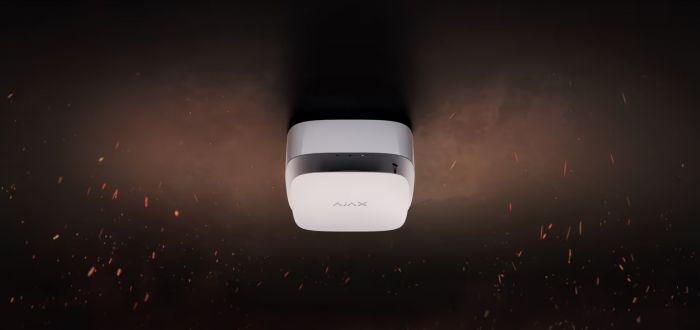 Датчик диму, температури та чадного газу Ajax, FireProtect 2 SB Heat Smoke CO Jeweler, незмінна батарея, бездротовий, білий