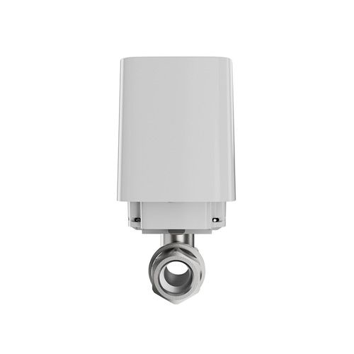 Розумний кульовий кран Ajax WaterStop 1" Jeweler, бездротовий, білий