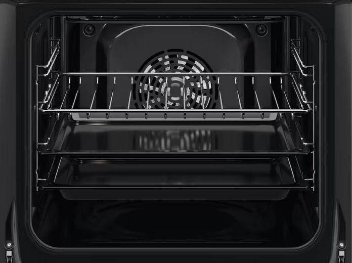 Духова шафа Electrolux електрична, 65л, A, дисплей, конвекція, чорний+нерж